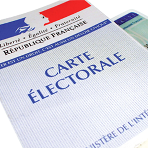 Inscription sur la liste électorale 2