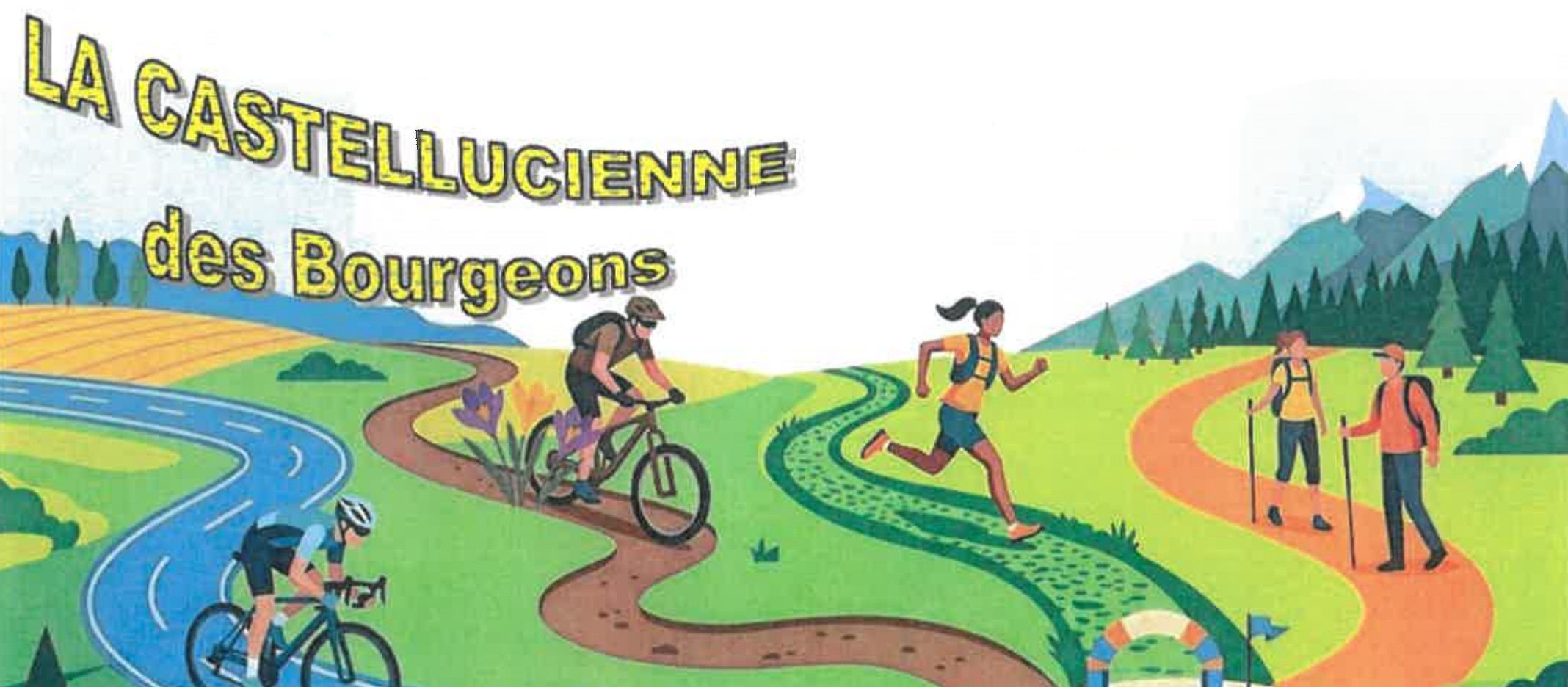 Randonnée La Castellucienne des Bourgeons